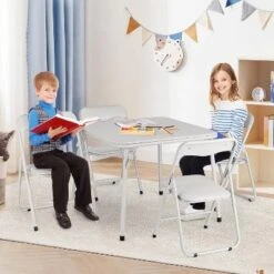Acekool Kids' Table & Chair Set - Foldable, Padded Seating For Play & Meals -Baxton Studio Shop GUEST f7098ee7 209b 4eae 8acc a760e9f31947