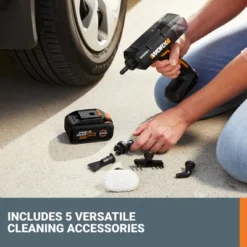 Worx WX770L 20V SteamStorm™ Battery Powered Cordless Handheld Steam Cleaner -Baxton Studio Shop GUEST f75fb862 8b8f 484e ace4 688a0a632bad