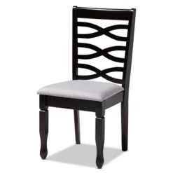 4pc Lanier Finished Wood Dining Chairs - Baxton Studio -Baxton Studio Shop GUEST f7cbc777 0651 47e9 a69b 9901c6586cdb