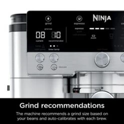 Refurbished: Ninja R-ES601 Luxe Café Premier Espresso Machine, Drip Coffee, Cold Brew, Grinder, Tamper, Frother, Silver – Manufacturer Refurbished -Baxton Studio Shop GUEST f891d821 722d 4864 b433 e8f3d584c76f