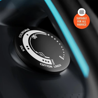 PurSteam SteamBurst+ 1750W Steam Iron, Ceramic Soleplate, Adjustable Steam, Burst Of Steam, Self-Clean, Anti-Calc, Anti-Drip, Auto Shut-Off 7 PurSteam SteamBurst+ 1750W Steam Iron, Ceramic Soleplate, Adjustable Steam, Burst Of Steam, Self-Clean, Anti-Calc, Anti-Drip, Auto Shut-Off - Image 7