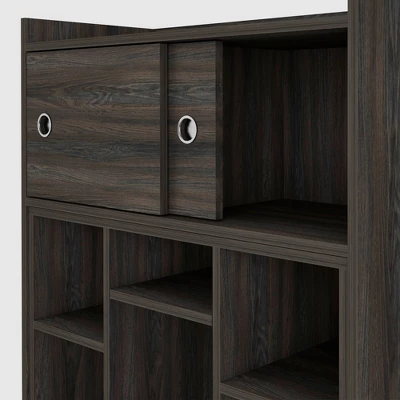 Holbrook Shoe Storage Cabinet Espresso - RST Brands 2 Holbrook Shoe Storage Cabinet Espresso - RST Brands - Image 2