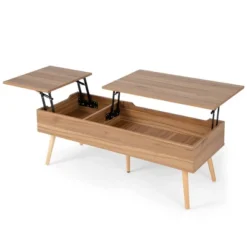 Costway 47'' Lift Top Coffee Table Central Table With Hidden Compartments For Living Room -Baxton Studio Shop GUEST f93dfae0 3450 4454 94e3 1b240e304f95