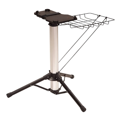 SteamFast 26"x12.99"x27.64" Steam Press Stand Black: Heavy Duty Adjustable Ironing Board Accessory 2 SteamFast 26"x12.99"x27.64" Steam Press Stand Black: Heavy Duty Adjustable Ironing Board Accessory - Image 2