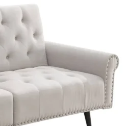 82" Eiroa Sofa Beige Fabric - Acme Furniture -Baxton Studio Shop GUEST f962d694 1f1f 4508 90ab f19a32f387a9