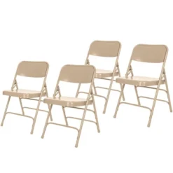 Set Of 4 Deluxe All Steel Triple Brace Folding Chairs - Hampden Furnishings -Baxton Studio Shop GUEST f970399b e219 47a9 b9fc cd7eeb9a843d