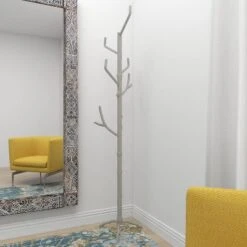 Eclectic Metal Coat Rack Silver - Olivia & May -Baxton Studio Shop GUEST f9e9ff35 0a1a 48b9 8b7e 929c33c2cd59