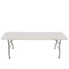 30"x96" Heavy Duty Folding Banquet Table Speckled Gray - Hampden Furnishings