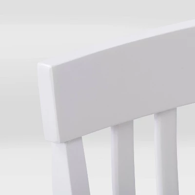 5pc Michigan Two Tone Wood Dining Set Gray/White - CorLiving 6 5pc Michigan Two Tone Wood Dining Set Gray/White - CorLiving - Image 6