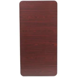 Flash Furniture 4-Foot Mahogany Melamine Laminate Folding Banquet Table 13 Flash Furniture 4-Foot Mahogany Melamine Laminate Folding Banquet Table -Baxton Studio Shop GUEST fa7f535e 7ab6 44f0 9669 2c8ee56c7ab0 1