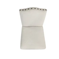 HomePop Set Of 2 Curved Top Parson Dining Chairs -Baxton Studio Shop GUEST fb3f8361 7e48 4bf0 80bb 74bb4979fffa