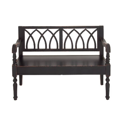 Farmhouse Wood Sitting Bench - Olivia & May 1 Farmhouse Wood Sitting Bench - Olivia & May