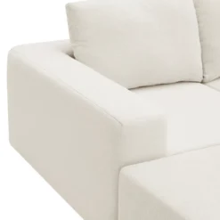 110"W Modular U-Shaped Sectional Sofa, Luxury Chenille Upholstered Foam-Filled Floor Couch Set - ModernLuxe -Baxton Studio Shop GUEST fb8ad9e3 7273 4a73 a7b4 1f04652d618c