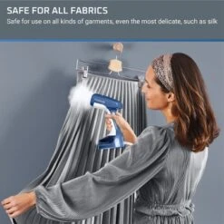 Rowenta Xcel Steam Easy Handheld Garment Steamer For Clothes – Blue -Baxton Studio Shop GUEST fc4a78b4 debb 4954 8319 3470e8a58d4f