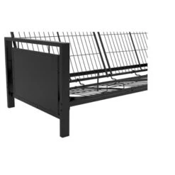 DHP Henley Metal Arm Futon Frame Black Metal - Dorel Home Products -Baxton Studio Shop GUEST fc5ffec6 2f97 4fa8 891b fd125effc14a