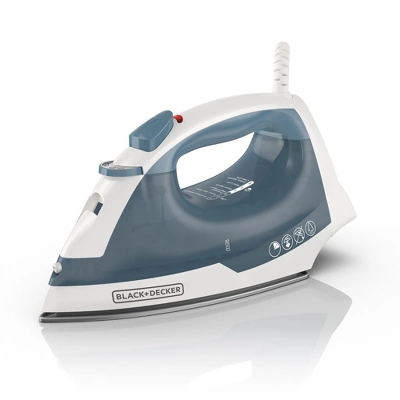 Black & Decker BLACK+DECKER Easy Steam Compact Iron For Clothes, Automatic Shutoff, Nonstick Plate, Light Weight, 1200 Watts 10 Black & Decker BLACK+DECKER Easy Steam Compact Iron For Clothes, Automatic Shutoff, Nonstick Plate, Light Weight, 1200 Watts - Image 10