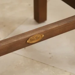 Set Of 2 Easton Slat 24" Counter Height Barstool Mahogany - Christopher Knight Home