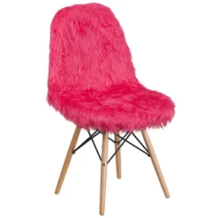 Emma And Oliver Shaggy Dog Fur Accent Chair -Baxton Studio Shop GUEST fcc4b774 fcf7 4493 9a05 e09f912c3923 1