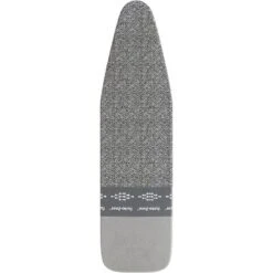 Bartnelli Cotton 54"x15" Ironing Board Cover, Scorch-Resistant, Park & Turbo Zone, Denim Gray -Baxton Studio Shop GUEST fd546005 012d 4b48 b208 60c4d82509ea
