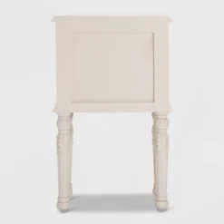 Richards Side Table With 2 Drawers White - Finch 19 Richards Side Table With 2 Drawers White - Finch -Baxton Studio Shop GUEST fdf7746b c8ad 436e ab57 8c33bd59ebda