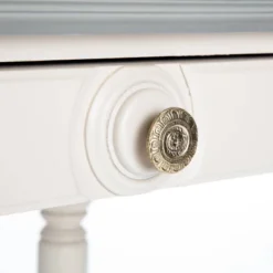 Amos Side Table With Drawer Cream/Gray - ClickDecor -Baxton Studio Shop GUEST fe19d673 ec8d 4977 a32a 7be1937a1cbd