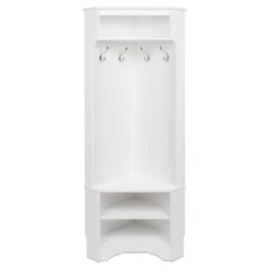 Freemont Corner Hall Tree - Prepac -Baxton Studio Shop GUEST fe5665c4 6052 4b9c 8481 48bdb99bd2e7