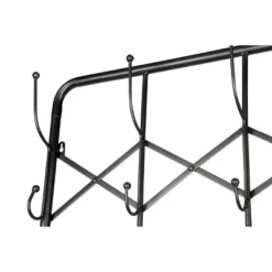 Hall Tree Coat Rack With Storage Drawers Black - Olivia & May -Baxton Studio Shop GUEST fe63e9ee bec7 4c80 a6c5 4ac97fae6a05