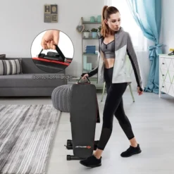 Costway Foldable Weight Bench Multifunctional Dumbbell Gym Bench W/Elastic Ropes -Baxton Studio Shop GUEST ff0cf552 ea32 45bb 93a9 cc3b2d59b390