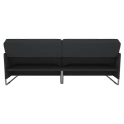 Prescott Convertible Futon Gray Linen - Room & Joy -Baxton Studio Shop GUEST ff672704 34e2 4077 ba74 9dca5fbc5149