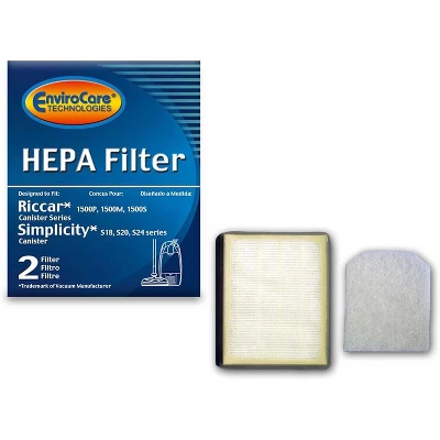 Riccar: RF15, 1500P, 1500M, 1800S And Simplicity: S24, S20, S18 HEPA Vacuum Cleaner Filter 2 Filters 3 Riccar: RF15, 1500P, 1500M, 1800S And Simplicity: S24, S20, S18 HEPA Vacuum Cleaner Filter 2 Filters - Image 3